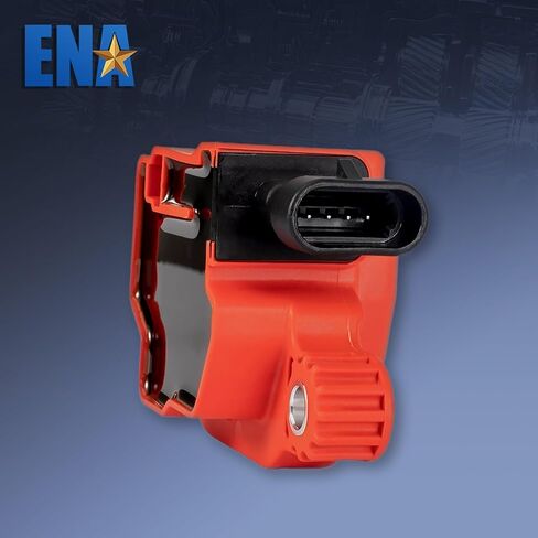 ENA 8 Red Square Ignition Coil Pack with Platinum Spark Plug Compatible with Chevrolet GMC Buick Tahoe Colorado Impala Canyon Envoy Allure Rainier Express 2007 2008 2009 2010 2011 2012 2013 2014 2015 in Saudi Arabia