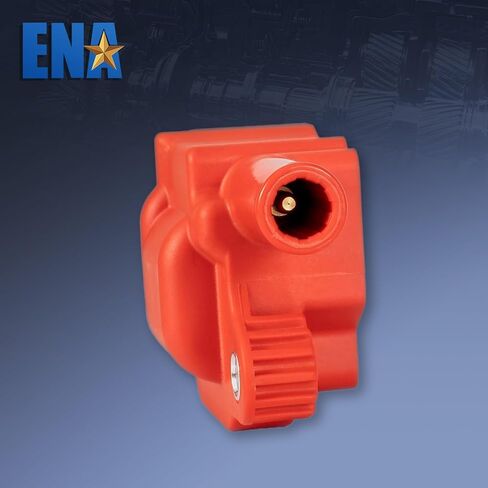 ENA 8 Red Square Ignition Coil Pack with Platinum Spark Plug Compatible with Chevrolet GMC Buick Tahoe Colorado Impala Canyon Envoy Allure Rainier Express 2007 2008 2009 2010 2011 2012 2013 2014 2015 in Saudi Arabia