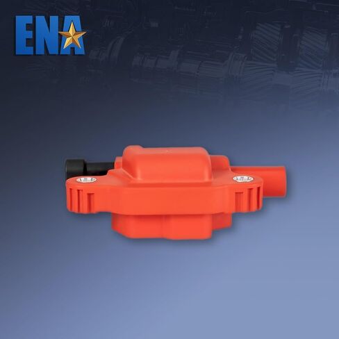 ENA 8 Red Square Ignition Coil Pack with Platinum Spark Plug Compatible with Chevrolet GMC Buick Tahoe Colorado Impala Canyon Envoy Allure Rainier Express 2007 2008 2009 2010 2011 2012 2013 2014 2015 in Saudi Arabia