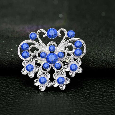 12 قطعة لوط كريستال حجر الراين دبابيس الزفاف دبابيس باقة الزهور in Kuwait