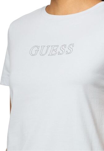 تي شيرت نسائي من GUESS مصنوع من حجر الراين Eco Briana in Saudi Arabia