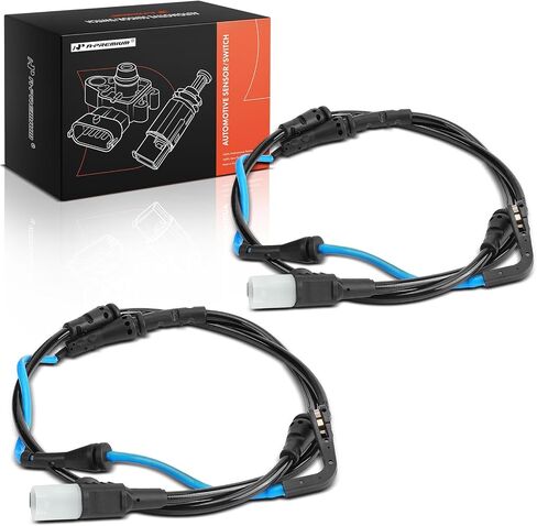 A-Premium Front Driver and Passenger Brake Pad Wear Sensor Compatible with Jaguar XF 2018-2024, XE 2018-2020, 2.0L 3.0L 5.0L, 2-PC Set - Replace# T2H23971, T2H8398 in Saudi Arabia