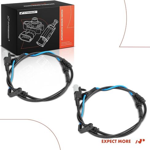 A-Premium Front Driver and Passenger Brake Pad Wear Sensor Compatible with Jaguar XF 2018-2024, XE 2018-2020, 2.0L 3.0L 5.0L, 2-PC Set - Replace# T2H23971, T2H8398 in Saudi Arabia