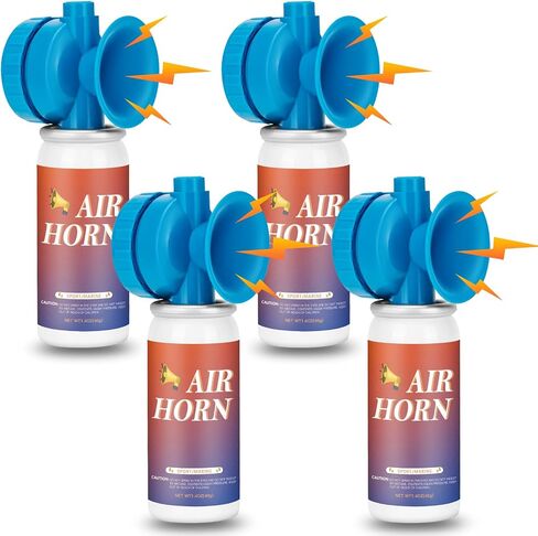 Air Horns, Air Horn Can for Safety Loud Marine Air Horns Can 1.4OZ Mini Small Handheld Air Horn for Boat Air Horns for Sporting Events Emergency Use Camping Hiking Outdoor, 1 Pack in Saudi Arabia