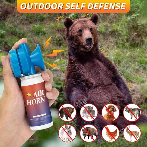Air Horns, Air Horn Can for Safety Loud Marine Air Horns Can 1.4OZ Mini Small Handheld Air Horn for Boat Air Horns for Sporting Events Emergency Use Camping Hiking Outdoor, 1 Pack in Saudi Arabia