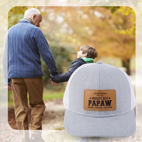أفضل قبعة بابو على الإطلاق - هدايا بابو لعيد الميلاد، قبعة بيسبول بنمط جلد مخلب عيد الميلاد in Kuwait