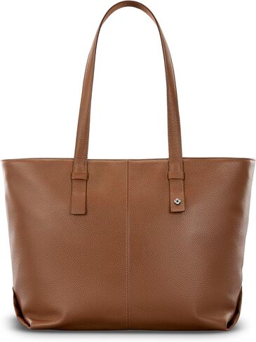 Samsonite Mobile Solution 2 Leather Tote Bag - Cognac in Kuwait