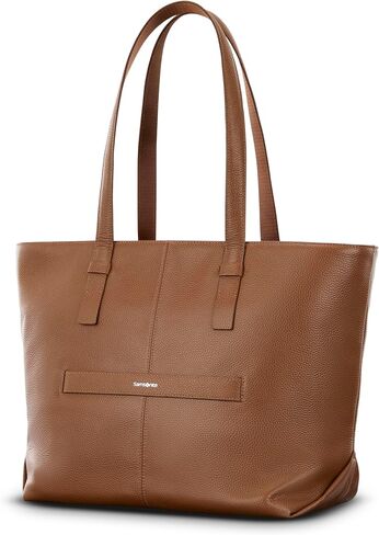 Samsonite Mobile Solution 2 Leather Tote Bag - Cognac in Kuwait