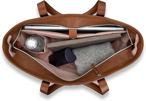 Samsonite Mobile Solution 2 Leather Tote Bag - Cognac in Kuwait