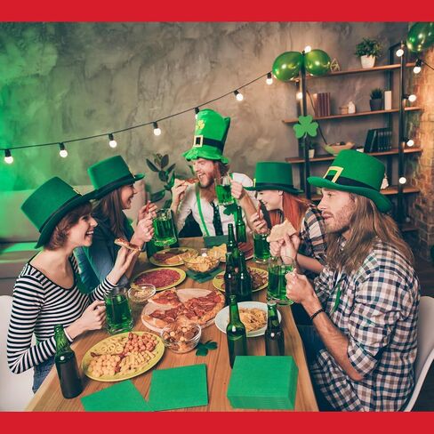 Teling 100 Pcs Christmas Paper Napkins Disposable Red Green Napkins for Christmas Holidays Wedding Home Luncheon Reception Tea Party Dining Supplies Xmas Party Decorations in Saudi Arabia