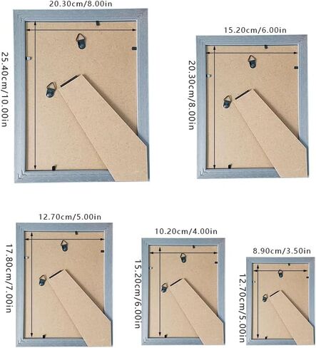 Graceful Diamond Pattern Picture Frame for Tabletop and Wall Display Modern Photo Holder for Home Décor(White 4x6in) in Saudi Arabia