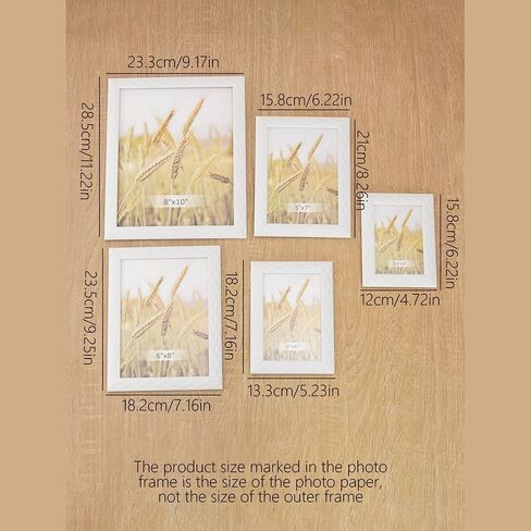 Graceful Diamond Pattern Picture Frame for Tabletop and Wall Display Modern Photo Holder for Home Décor(White 4x6in) in Saudi Arabia