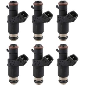 MOSTPLUS Fuel Injectors Compatible with Accord Acura Honda Pilot Odyssey Ridgeline TL MDX 3.0L 3.2L 3.5L 84212289 16450RCAA01 (Set of 6) in Saudi Arabia
