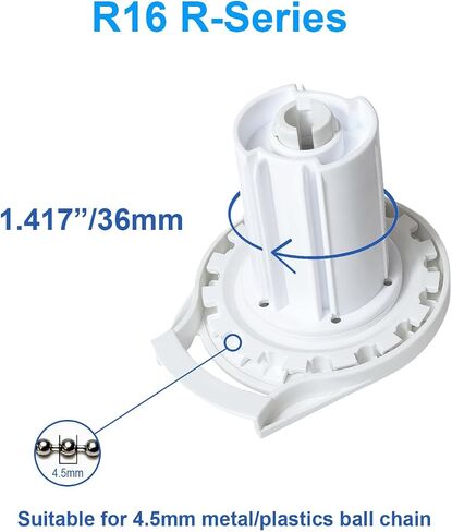 R16 R-Series Roller Shade Clutch Replacement for 1 1/2 Inch (38mm) Tubes in Saudi Arabia