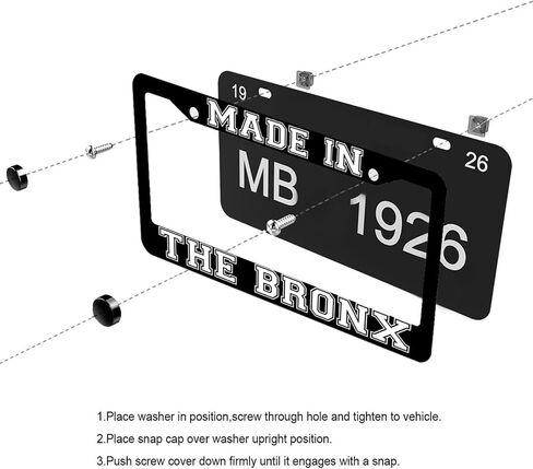 You Just Got Passed by A Girl License Plate Frame Car Universal Stainless Steel Rust-Proof Accessories with 2 Holes for Men Women Black 12 x 6 Inches in Saudi Arabia