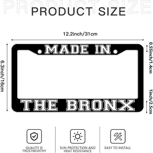 You Just Got Passed by A Girl License Plate Frame Car Universal Stainless Steel Rust-Proof Accessories with 2 Holes for Men Women Black 12 x 6 Inches in Saudi Arabia