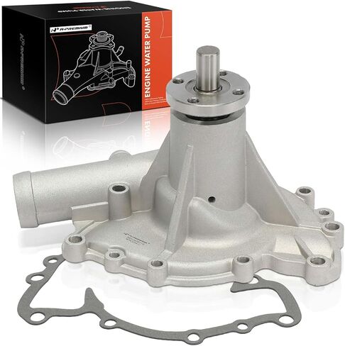 A-Premium Engine Water Pump with Gasket Compatible with Chevrolet Malibu, Impala, Camaro, Caprice & Buick Regal & Cadillac DeVille & GMC Caballero & Oldsmobile 98 & Pontiac Bonneville in Saudi Arabia