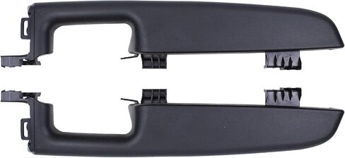 زوج MOTOKU مقبض مسند ذراع للباب الأمامي باللون الأسود لسيارة Chevy Silverado Silverado Tahoe لسيارة GMC Sierra Yukon لسيارة Cadillac Escalade 2000-2006 للسائق الأيسر وجانب الركاب الأيمن in Saudi Arabia