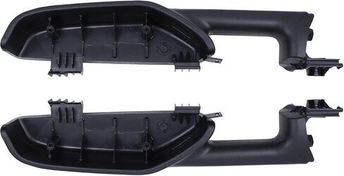 زوج MOTOKU مقبض مسند ذراع للباب الأمامي باللون الأسود لسيارة Chevy Silverado Silverado Tahoe لسيارة GMC Sierra Yukon لسيارة Cadillac Escalade 2000-2006 للسائق الأيسر وجانب الركاب الأيمن in Saudi Arabia