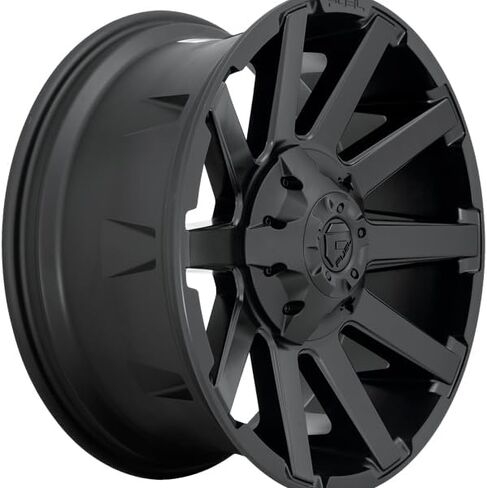 FUEL OFF-ROAD D615 CONTRA 20X9, 5X5.0/5.5, 5.79, 20mm GLOSS BLACK MILLED - D61520905757 in Saudi Arabia