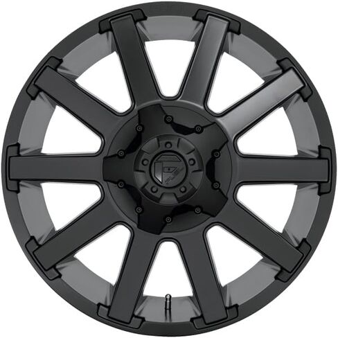 FUEL OFF-ROAD D615 CONTRA 20X9, 5X5.0/5.5, 5.79, 20mm GLOSS BLACK MILLED - D61520905757 in Saudi Arabia