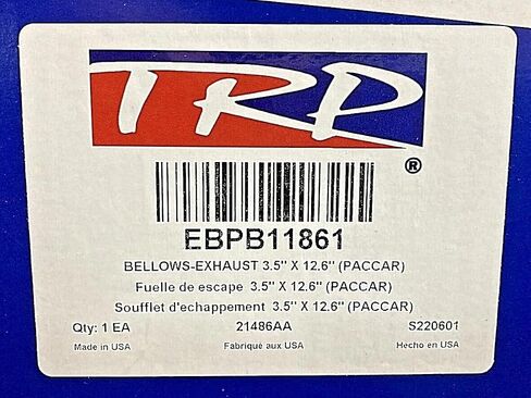 Peterbilt Exhaust Bellows Kit, OEM Replacement Parts M66-7091-0320, M74-1020-001, M74-6012-100, for Peterbilt and Kenworth Trucks in Saudi Arabia