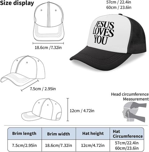 Jesus Loves You hat Cool Cap for Him Next Day Delivery in Saudi Arabia