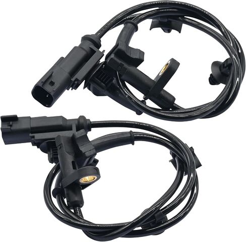 2Pcs Front Left and Right Abs Wheel Speed Sensor Compatible with Ford Fiesta Ae8Z2C204B Als2839 14 15 16 17 18 19 2014 2015 2016 2017 2018 2019 in Saudi Arabia