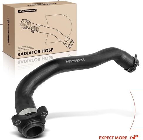 A-Premium Radiator Coolant Hose Compatible with BMW F10/F11 Series 535i 2011-2014, F07 Series 535i GT 2011-2013, L6 3.0L Gas, Thermostat To Connector, Replace# 11537580969 in Saudi Arabia