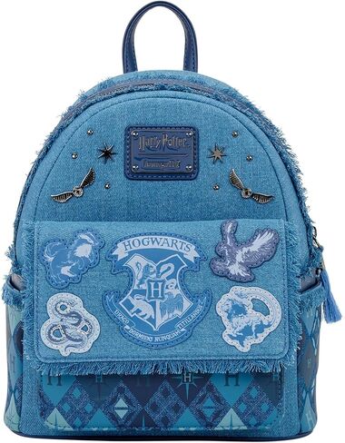 Loungefly Warner Bros Harry Potter Denim Mini Backpack in Saudi Arabia