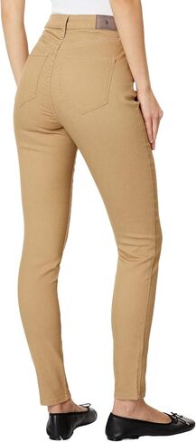 U.S. POLO ASSN. USPA High-Rise Super Skinny Jeans in Khaki Khaki 7 29 in Saudi Arabia