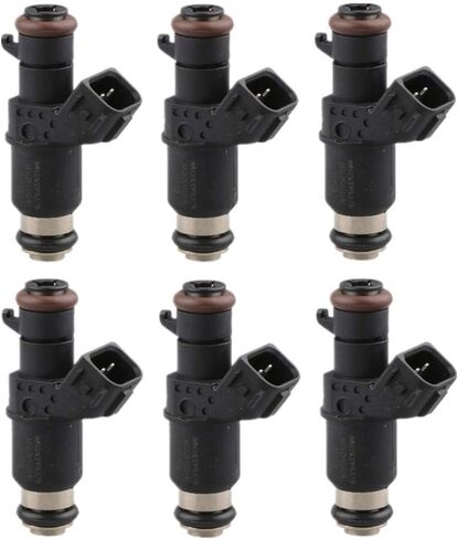 MOSTPLUS Fuel Injectors Compatible with Accord Acura Honda Pilot Odyssey Ridgeline TL MDX 3.0L 3.2L 3.5L 84212289 16450RCAA01 (Set of 6) in Saudi Arabia