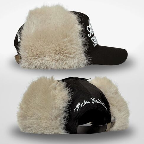 قبعة سائق شاحنة أزياء عتيقة | الرجال والنساء | عصري لطيف الرجعية قبعات حمراء للبلد والغربية | كامو فرو القطن | Snapback in Kuwait