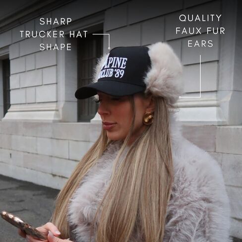 قبعة سائق شاحنة أزياء عتيقة | الرجال والنساء | عصري لطيف الرجعية قبعات حمراء للبلد والغربية | كامو فرو القطن | Snapback in Kuwait