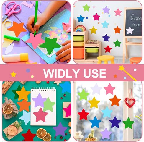 360 قطعة من ورق قطع التفاح مقاس 3.9 بوصة، ورق مقطوع بألوان متنوعة من أجل مشاريع الأعمال الورقية للأطفال DIY ديكور لوحة الإعلانات الخاصة بفصل المدرسة in Kuwait