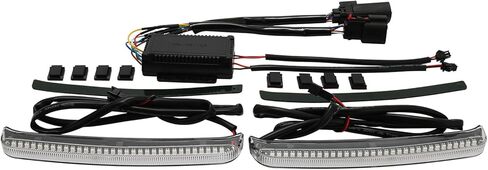 TCMT Saddlebag LED Turn Signal Light Fit For Harley Touring Electra Road Street Glide 2014-2023 in Kuwait