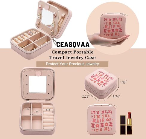 Dancer Dance Gifts Jewelry Box for Women, In My Dance Era Gifts for Dancers Women Friends, Dancer Stuff Accessories Dancing Teammate Small Travel Jewelry Case Organizer for Women in Kuwait