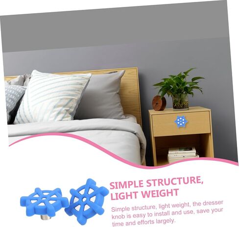 ARTIBETTER 2 قطعة عجلة الدفة البحرية مقابض مقابض الخزانة لغرفة الأولاد والبنات غرفة سهلة التركيب المقابض الزخرفية in Kuwait
