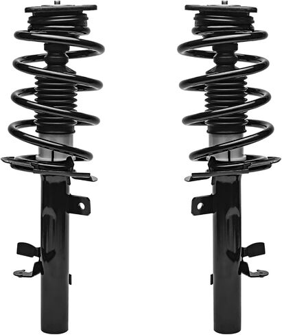 Detroit Axle - 8pc Struts Shocks Suspension Kit for Ford 2014-2018 Escape, 2 Front Struts with Coil Spring 2 Rear Shock Absorbers 4 Front & Rear Sway Bar Links 2015 2016 2017 Replacement in Saudi Arabia