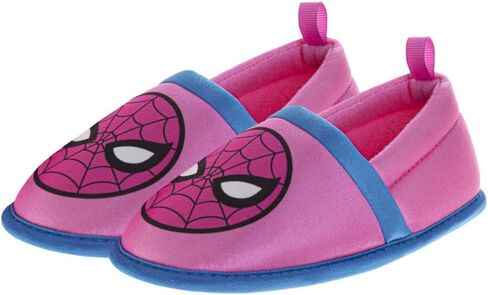 Marvel Spiderman Slipper Boots for Boys - The Amazing Spidey House Shoes Indoor Cozy Plush Slippers (sizes: 5-10 Toddlers / 11-12 Little Kids) in Saudi Arabia