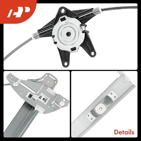 A-Premium Rear Left Electric Power Window Regulator Without Motor Compatible with Ford F-250 Super Duty 2013-2016, F-350 Super Duty, F-650 F650, F-750, F-450 Super Duty, F-550 Super Duty in Saudi Arabia