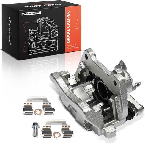 A-Premium Disc Brake Caliper Assembly with Bracket Compatible with Land Rover LR3 2005-2009, Range Rover Sport 2006-2009, LR4 2010-2016 - Rear Left Driver Side in Saudi Arabia