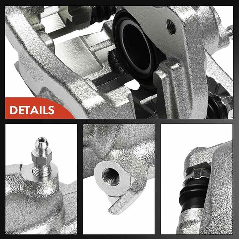A-Premium Disc Brake Caliper Assembly with Bracket Compatible with Land Rover LR3 2005-2009, Range Rover Sport 2006-2009, LR4 2010-2016 - Rear Left Driver Side in Saudi Arabia