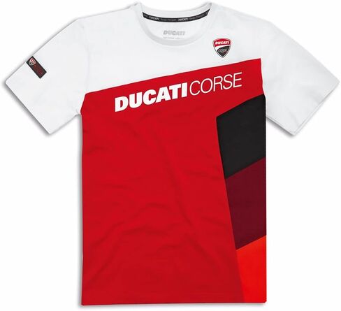 تي شيرت Ducati DC الرياضي 987705 (أبيض/أحمر، مقاس XX-Large) in Saudi Arabia
