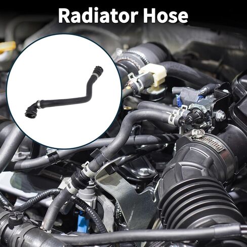 Radiator Hose Heater Hose Radiator Outlet Hose Pipe for Audi Q5 2013-2016 No.8R0819334AC Rubber Heater Hose Black 1 Pc in Saudi Arabia