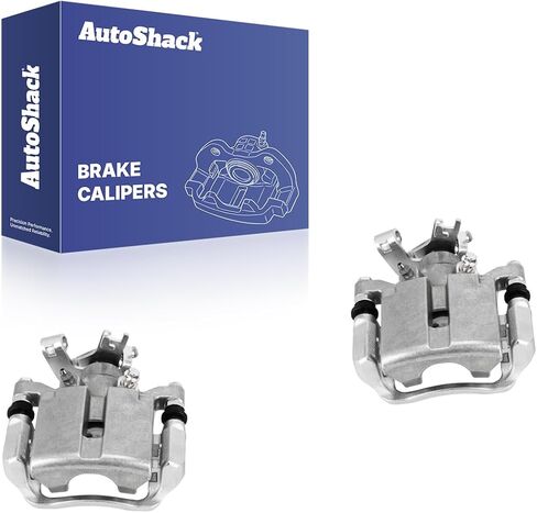 AutoShack Rear Brake Calipers | Replacement for 2004-2012 Chevrolet Malibu 2005-2010 Pontiac G6 2007-2009 Saturn Aura 2004-2007 Saturn Ion | 2-PC in Saudi Arabia