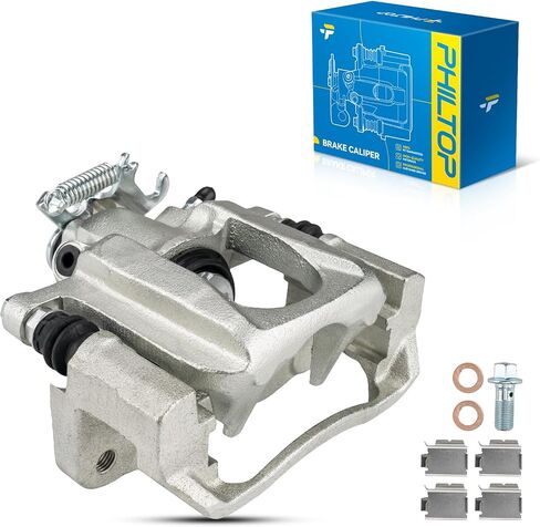 PHILTOP 18B5080 Rear right Disc Brake Caliper Assembly Replacement For Chrysler Town & Country 2008-2012, Dodge Grand Caravan 2008-2012, Volkswagen Routan 2009-2012, Ram C/V 2012-2012, 18-B5080 in Saudi Arabia