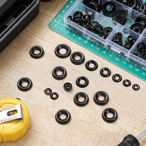 295 Pcs Finish Washers #4#6#8#10#12#14#16 Countersunk Washers Cup Washer Assortment Stainless Steel Finishing Washers, 7 Sizes in Saudi Arabia