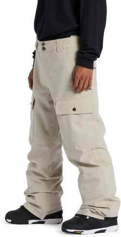 DC Shoes Men's Shell Snowboard Pants - Code Pant | Plaza Taupe, X-Large in Saudi Arabia