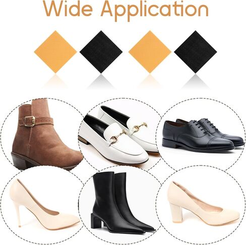 8 قطعة عالية الكعب التصحيح المطاط التمهيد كعب استبدال عدم الانزلاق مربع التمهيد كعب استبدال نصائح وحيد إصلاح نصائح الكعوب حماة in Kuwait